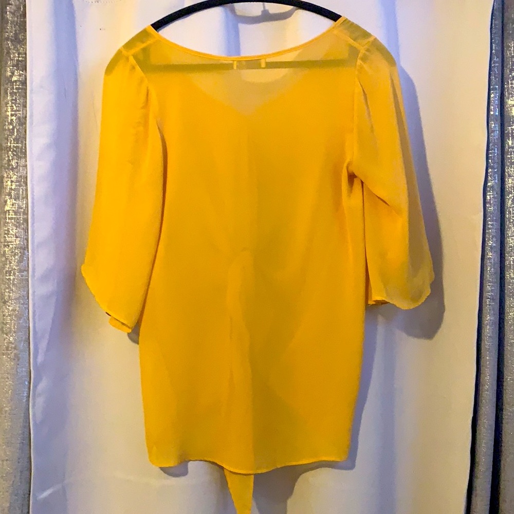 Yellow Blouse - Picture 2 of 3